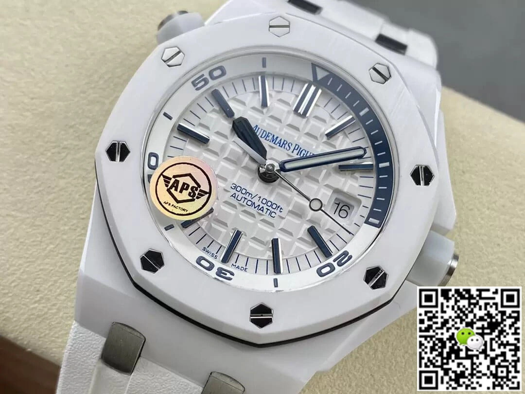 Audemars Piguet Royal Oak Offshore 15707CB.OO.A010CA.01 APS Factory 1:1 Best Edition Replica Watch White Case